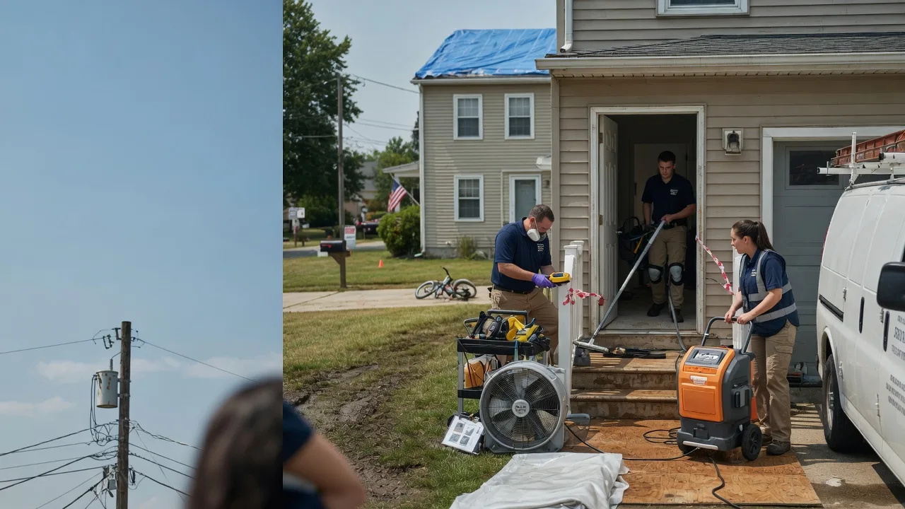 Water Damage Repair in Clive, IA near me